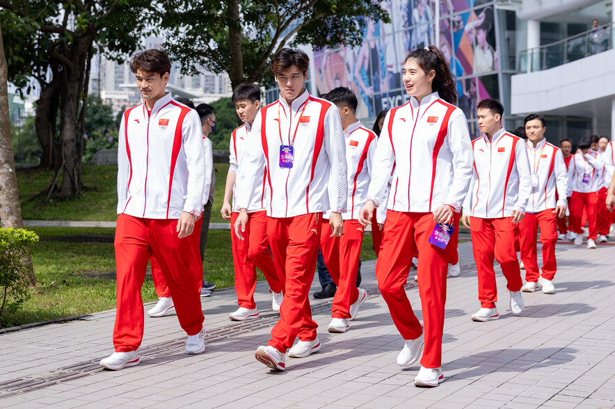 <p>Mainland Olympians toured the elite training facilities of HKSI.</p>
